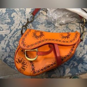 DIOR rare vintage Saddle Bag